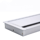 Aluminum Alloy Table Cable Management Box / Flip Up Cable Grommet Box