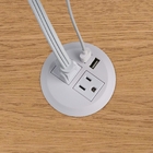 USB Fast Charging Conference Table Socket / Multi - Function Pop Up Desktop Socket
